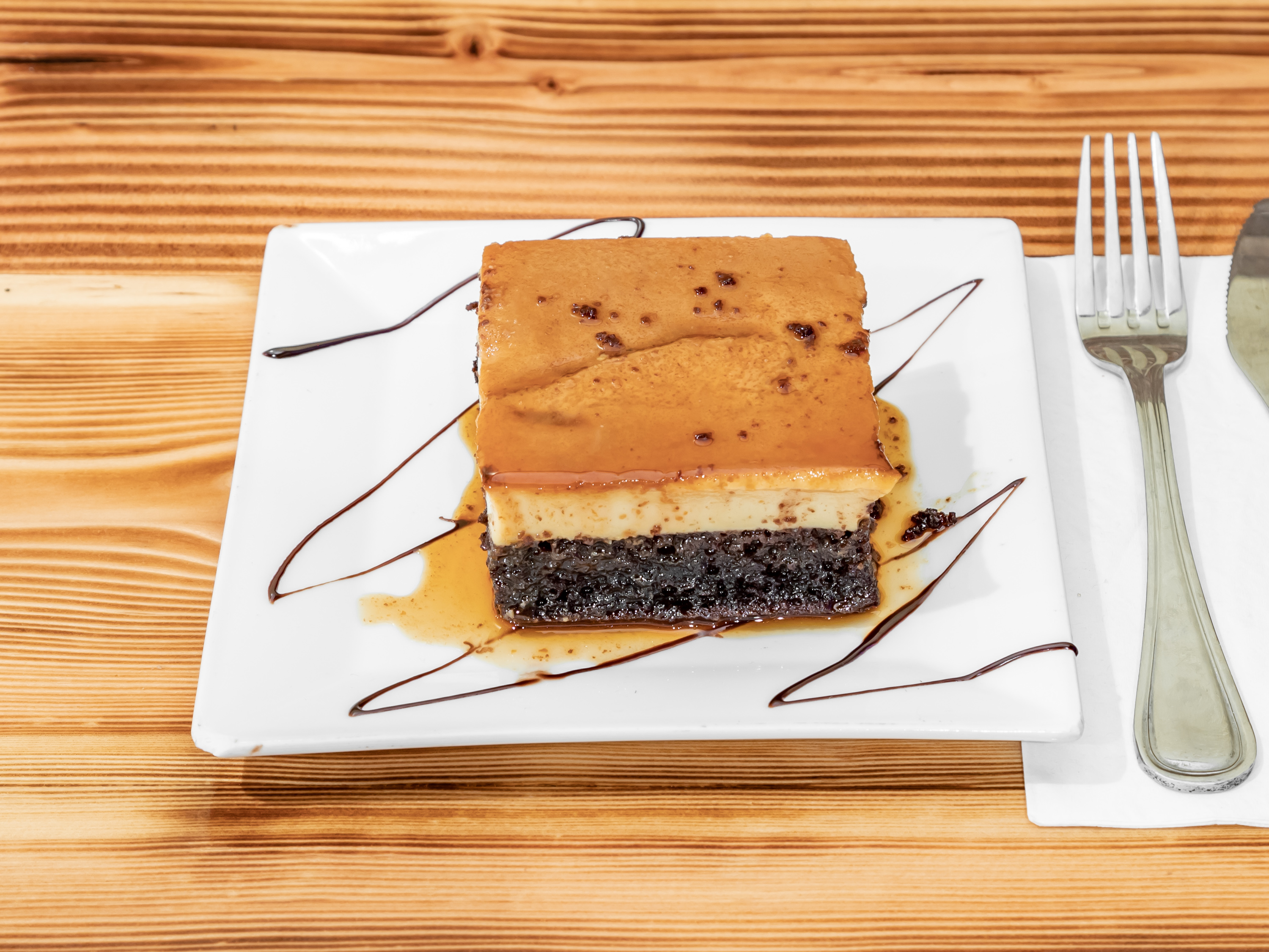 Order Choco Flan food online from El Rincon Mexican Kitchen And Tequila Bar store, Addison on bringmethat.com