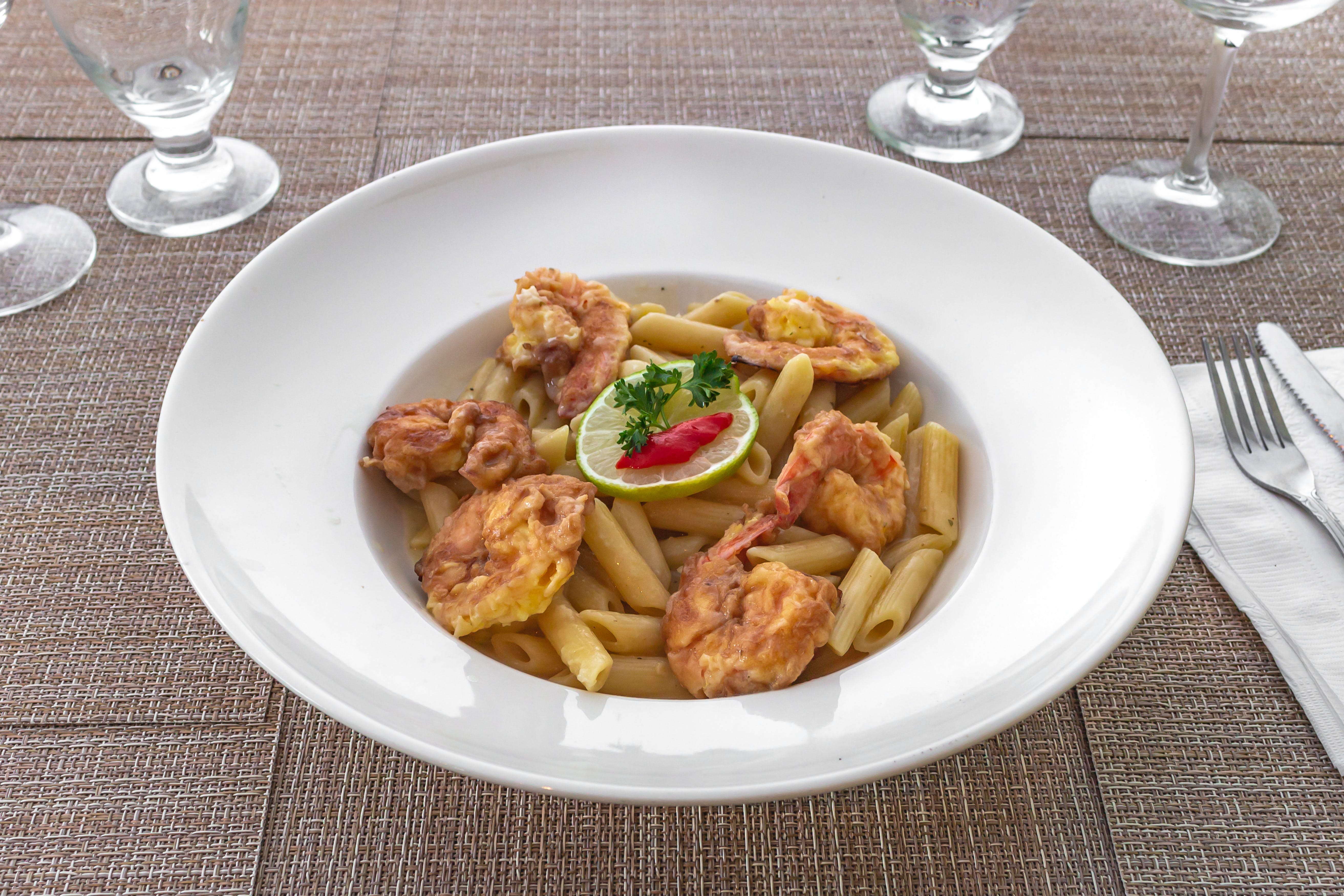 Order Shrimp Francese - Entree food online from Gallery Bistro store, Clifton on bringmethat.com