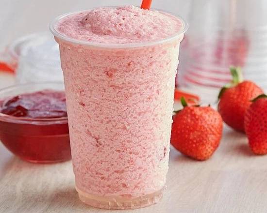 Order Strawberry Smoothie - 16 oz Cup food online from Lb Cake Stop store, Baldwin Park on bringmethat.com