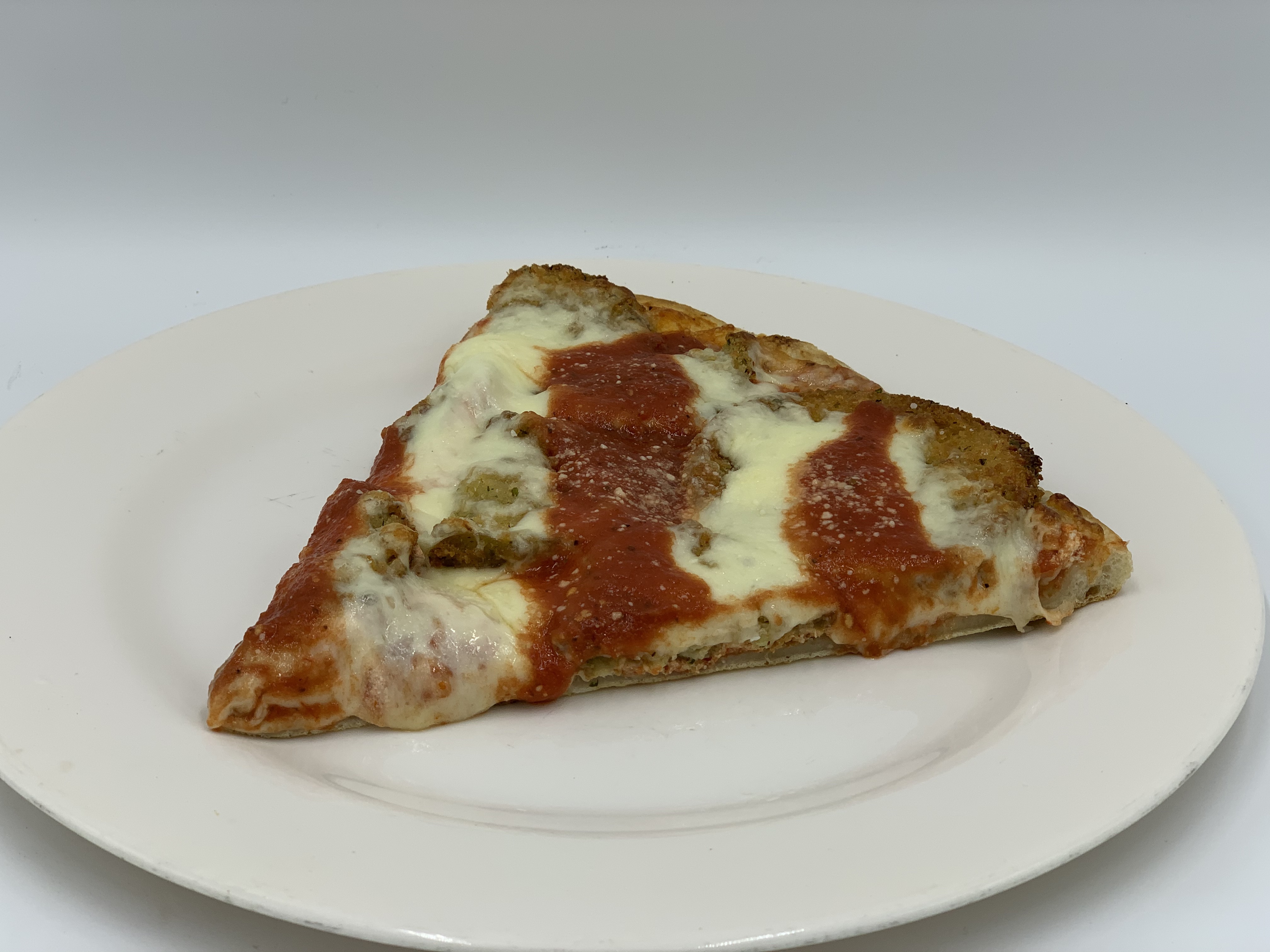 Order White Eggplant Pizza food online from Mario's Pizzeria of Seaford store, Seaford on bringmethat.com