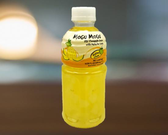 Order Mogu Mogu - Pineapple Juice with Coconut Jelly 10.8 oz food online from Thai Curry store, Arlington on bringmethat.com