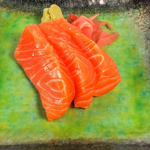 Order Salmon Sashimi food online from Click Virtual Food Hall store, Houston on bringmethat.com