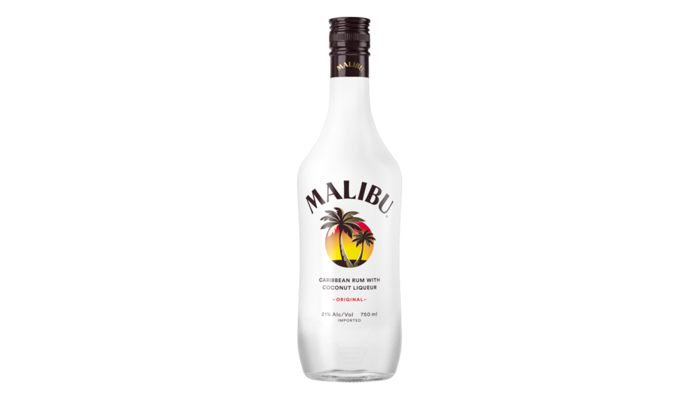 Order Malibu Caribbean Rum with Coconut Liqueur 750mL food online from Golden Rule Liquor store, West Hollywood on bringmethat.com