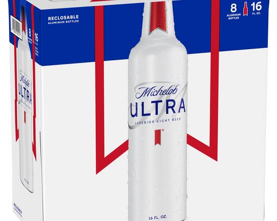 Order Michelob ultra 8pack Aluminum bottles  food online from Luckys Liquor store, Los Angeles on bringmethat.com