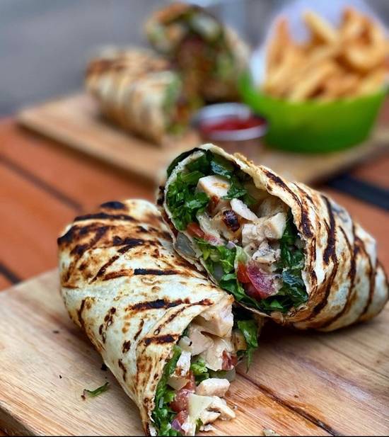 Order Chicken Caprese Wrap food online from The QUICK FIXX store, Philadelphia on bringmethat.com