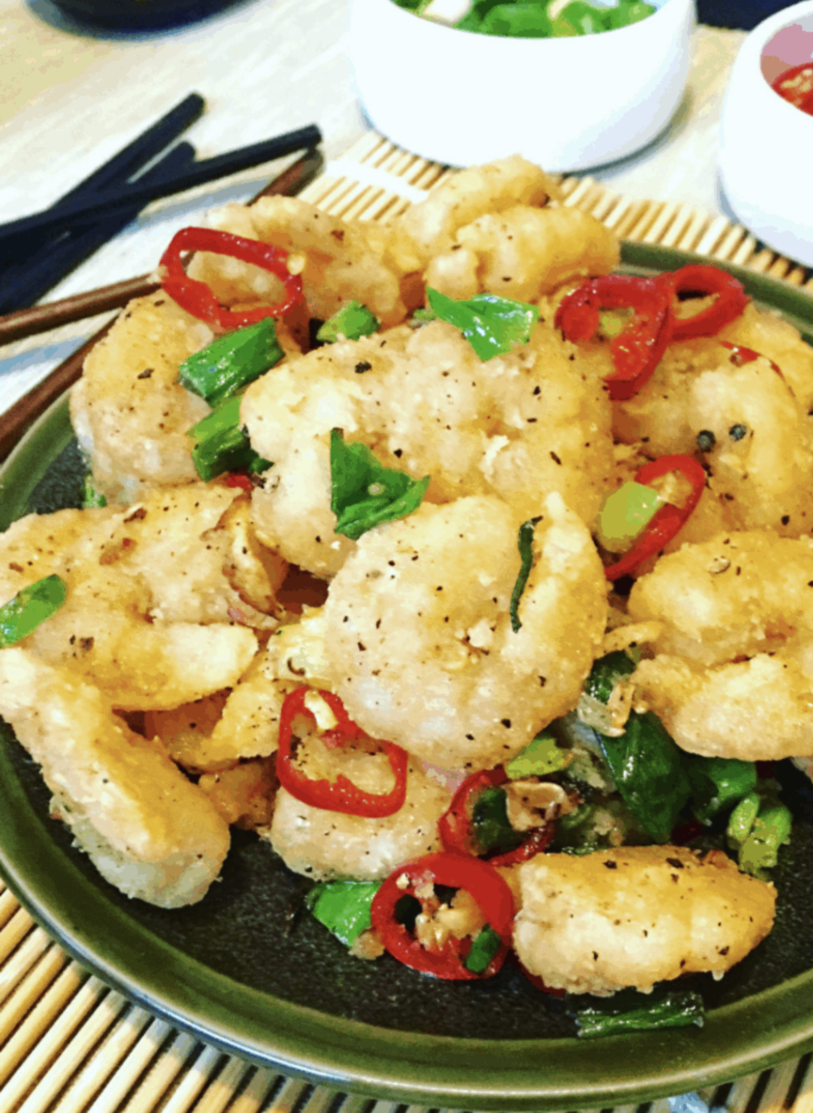 Order Salt and Pepper Shrimp food online from Moon China Bistro store, Chandler on bringmethat.com