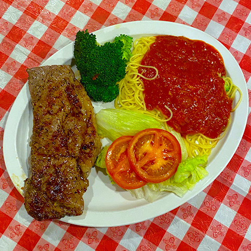 Order 10 Oz Grilled New York Steak food online from Mama Cozza's store, Anaheim on bringmethat.com