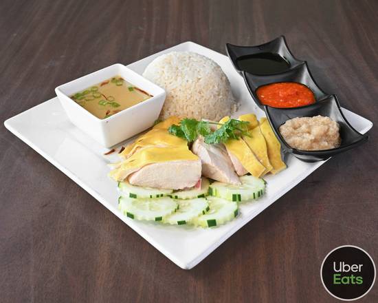 Order Singapore Chicken Rice food online from Shiok Singapore Kitchen store, Menlo Park on bringmethat.com