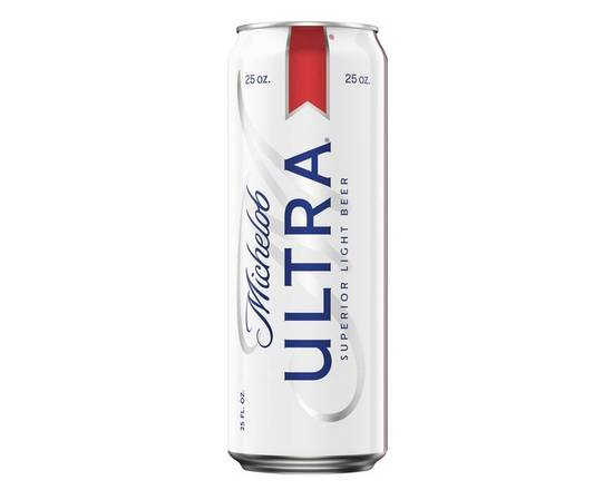 Order Michelob Ultra, 24oz canned beer (4.2% ABV) food online from Loma Mini Market store, Long Beach on bringmethat.com