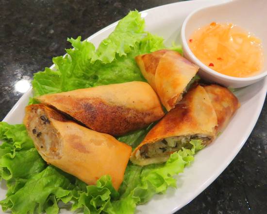 Order Fried Egg Rolls (2 pcs) food online from Thai.Pho store, Forney on bringmethat.com