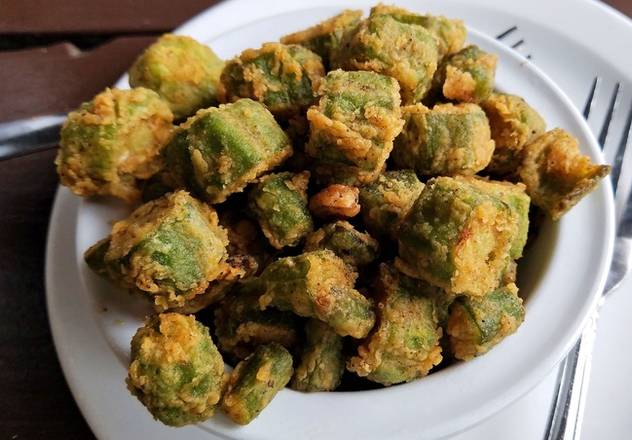 Order *Homemade Fried Okra food online from Bailey Seafood store, Buffalo on bringmethat.com