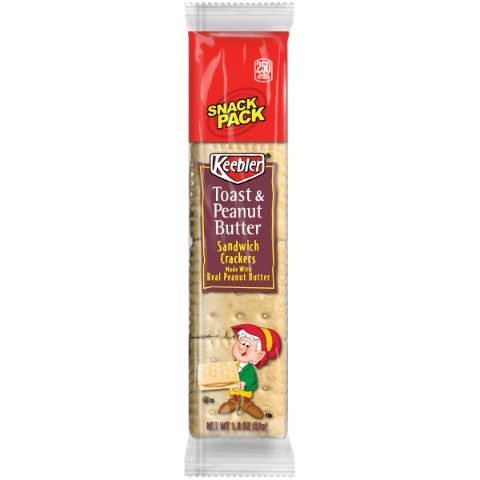 Order Keebler Toast & Peanut Butter Sandwich Cracker 1.8oz food online from 7-Eleven store, Youngwood on bringmethat.com