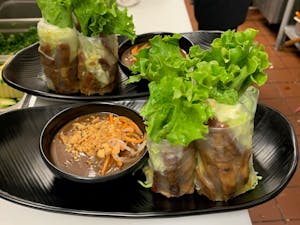 Order A04. Pork Spring Roll food online from Boling Pho store, Escondido on bringmethat.com