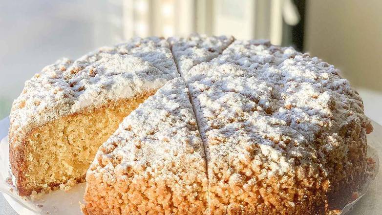 Order NY Crumb Coffee Cake food online from East Village Cafe store, Monterey on bringmethat.com