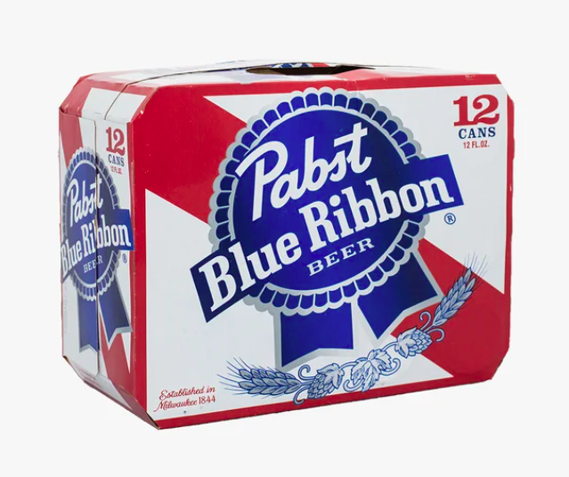 Order Pabst Blue Ribbon 12 Pack food online from Terners Liquor store, Los Angeles on bringmethat.com
