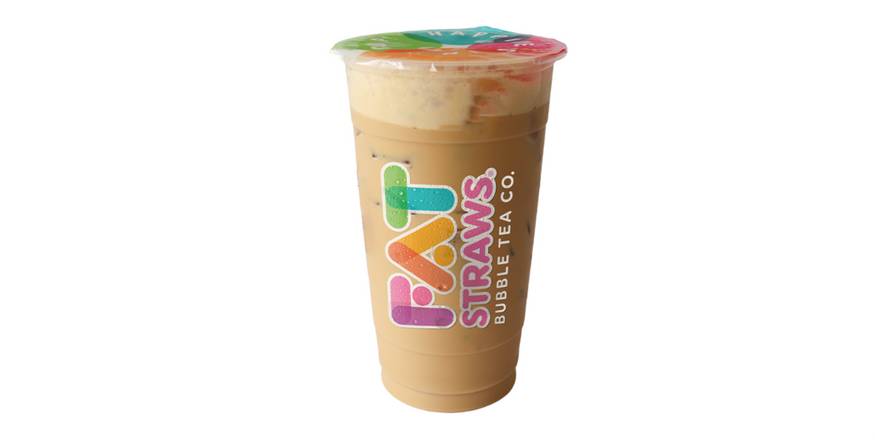 Order Lg House Latte-D food online from Fat Straws Bubble Tea store, Plano on bringmethat.com