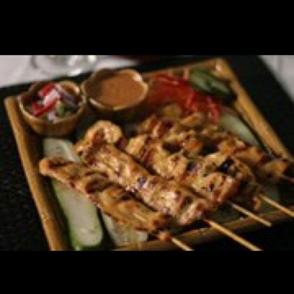 Order 8. Satay Chicken food online from Thai Chili Restaurant store, Orange on bringmethat.com