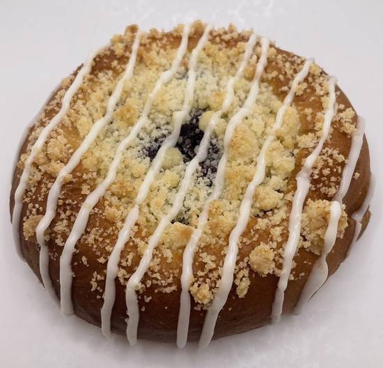 Order Blueberry Cream Cheese Donut Danish food online from Union Square Donuts store, Brookline on bringmethat.com