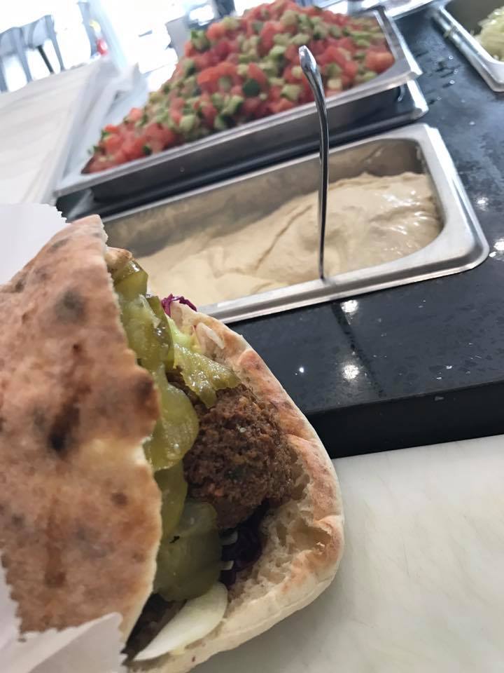 Order Falafel Sandwich food online from Holy Grill store, Los Angeles on bringmethat.com