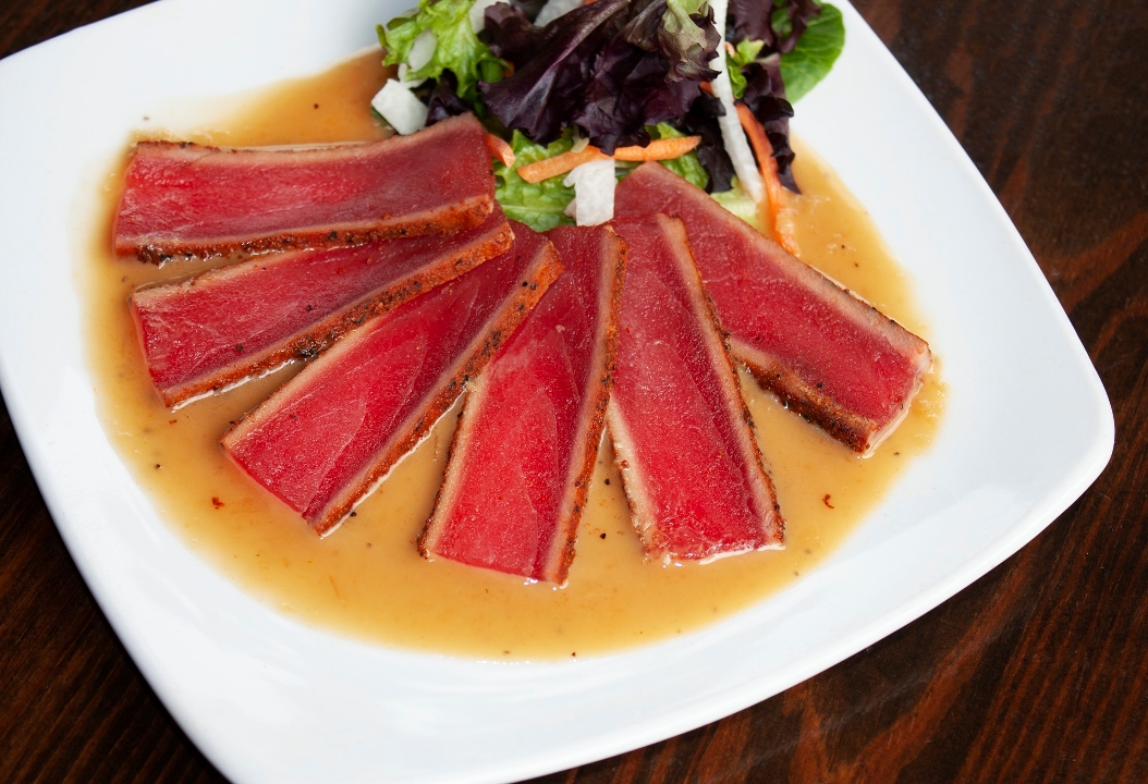 Order Seared Ahi Sashimi food online from Stacked: Food Well Built store, Huntington Beach on bringmethat.com