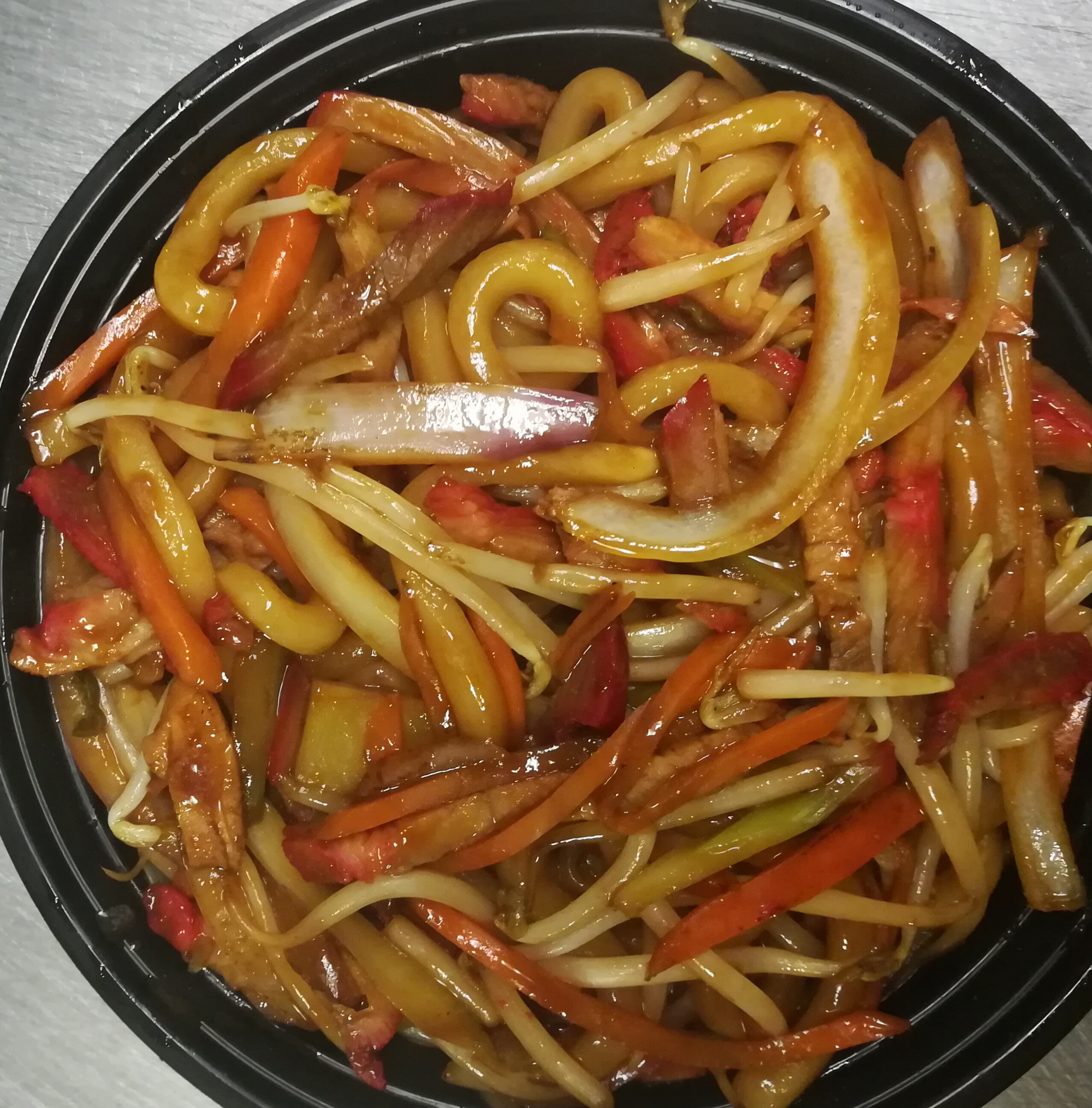 Order Pork Japanese Udon food online from Canton Wok store, Pawtucket on bringmethat.com