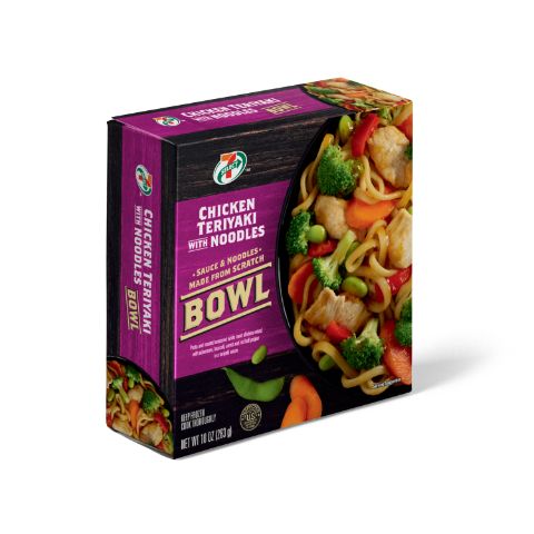 Order 7-Select Chicken Teriyaki with Noodles 10oz food online from 7-Eleven store, Northlake on bringmethat.com