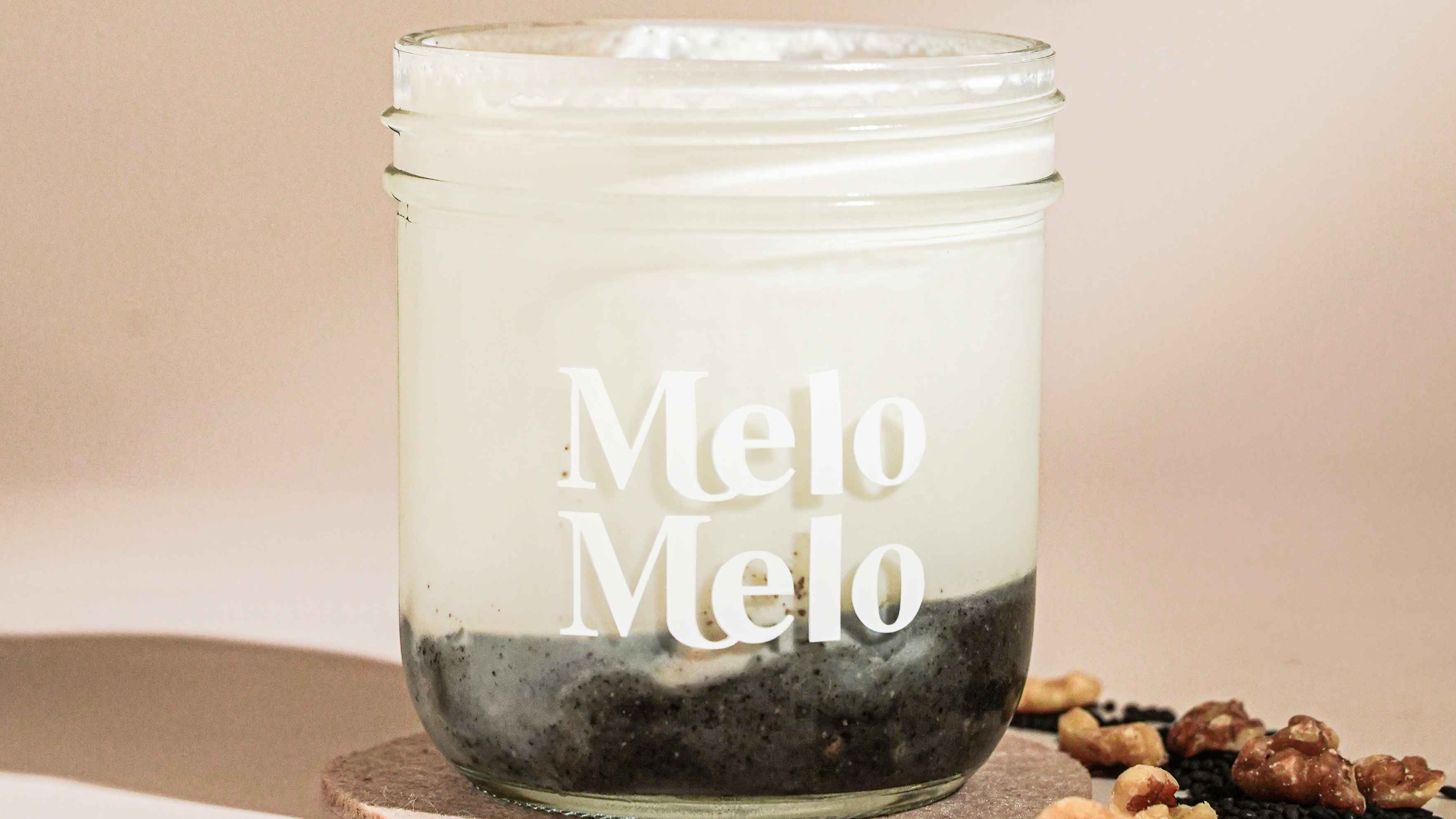 Order Sesame Walnut Coconut Jelly / 芝麻核桃哆哆 food online from Melo Melo store, Los Angeles on bringmethat.com