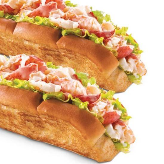 Order Twin Lobster Roll Deal food online from D'Angelo Grilled Sandwiches store, Middletown on bringmethat.com