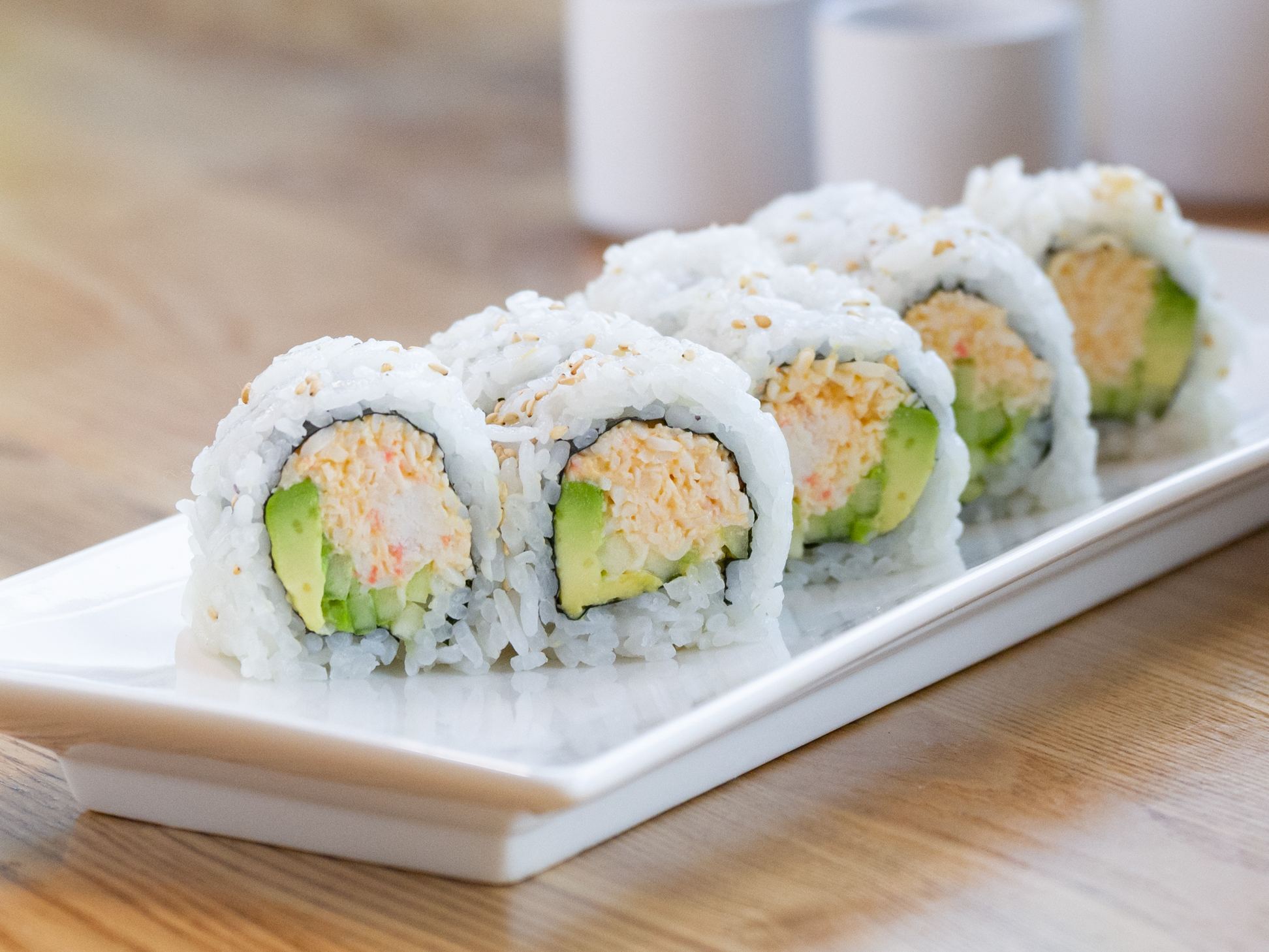 Order Mexican Roll (Spicy California Roll) food online from Roll Call store, Los Angeles on bringmethat.com