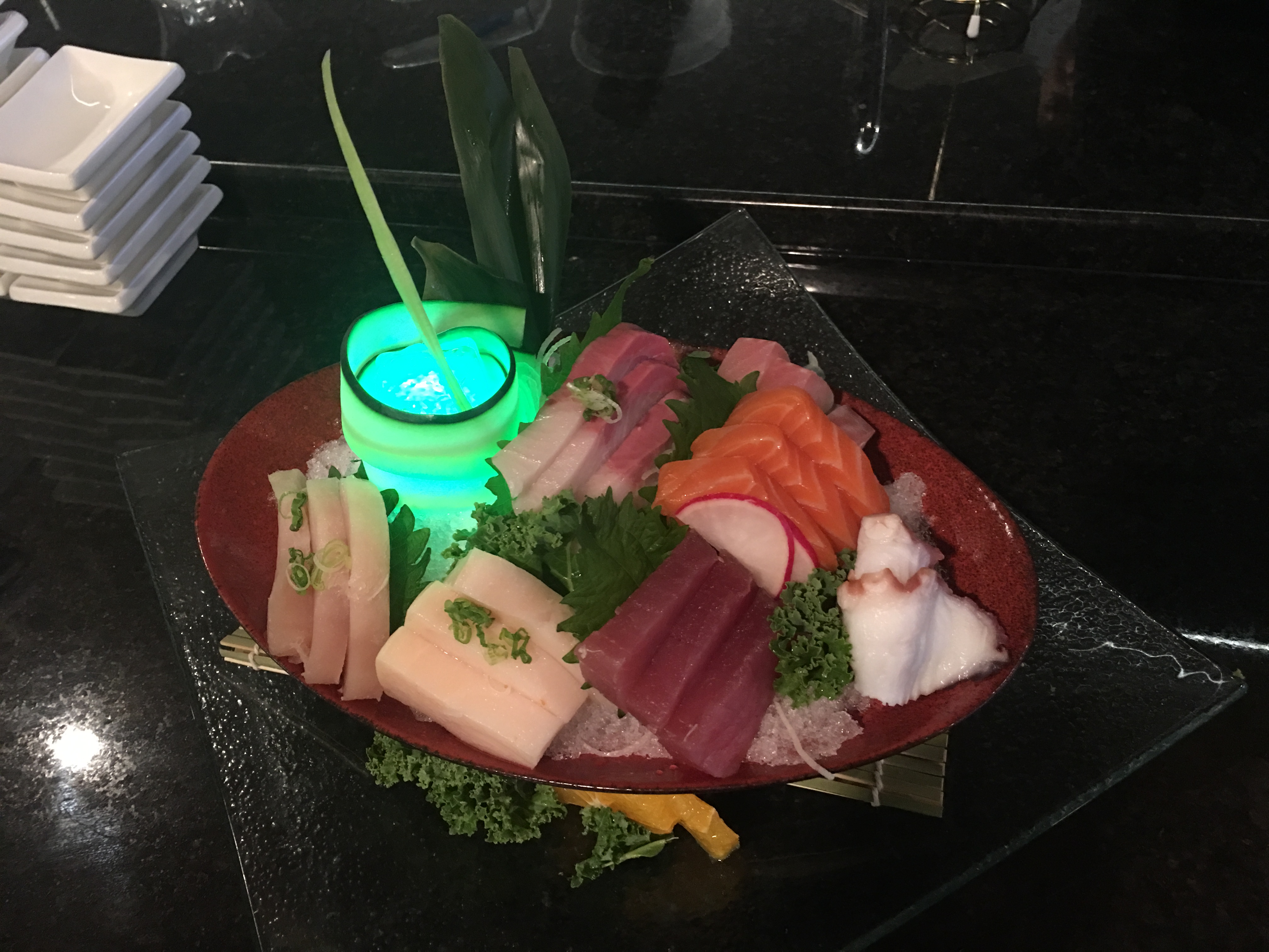 Order Sashimi Deluxe food online from Unagi Sushi store, Troy on bringmethat.com