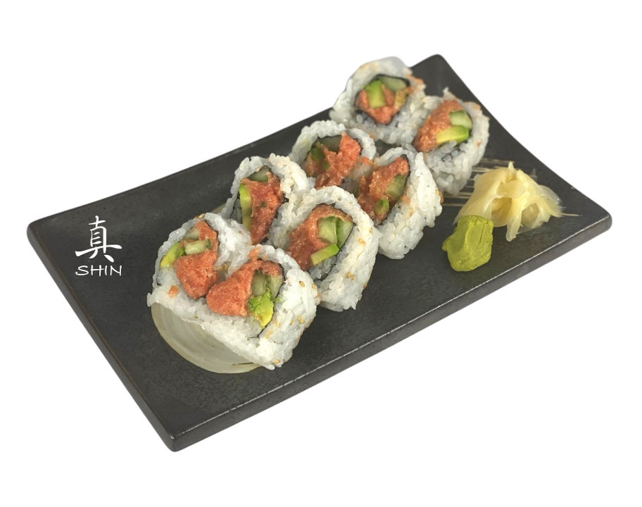 Order Spicy Tuna Roll food online from Shin ramen store, Los Angeles on bringmethat.com