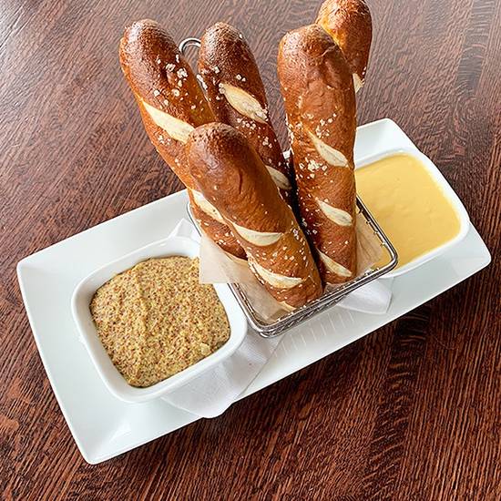 Order Pretzel Sticks Appetizer food online from Granite City Food & Brewery store, Sioux falls on bringmethat.com