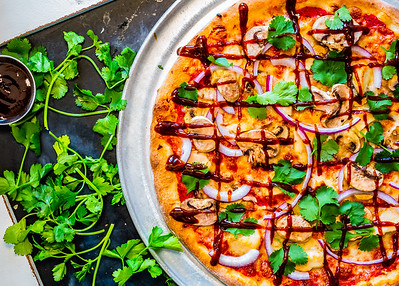 Order BBQ Chicken Pizza food online from Panini Pizza & Italian Kitchen store, West Hollywood on bringmethat.com
