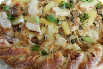Order Thai Chicken Pizza food online from Beach Pizza store, Grover Beach on bringmethat.com