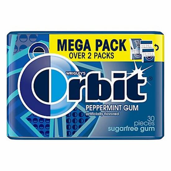 Order Orbit Gum Mega Pack - Peppermint food online from IV Deli Mart store, Goleta on bringmethat.com