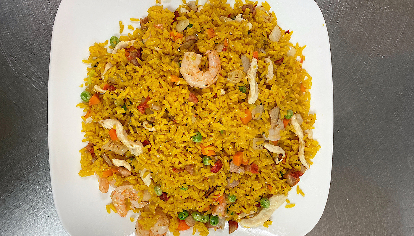 Order 22. House Special Fried Rice food online from Panda Hibachi store, Duncan on bringmethat.com