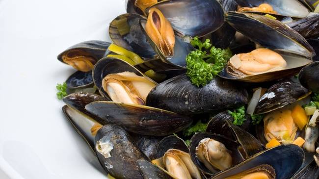 Order *2 LBS Steamed Mussels food online from Bailey Seafood store, Buffalo on bringmethat.com