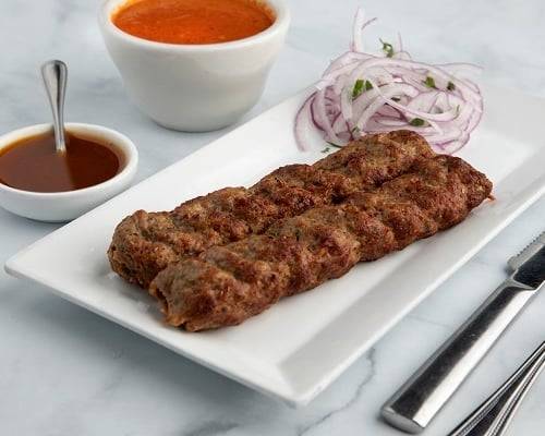 Order Goat Seekh Kabab food online from Aga Restaurant & Catering store, Houston on bringmethat.com