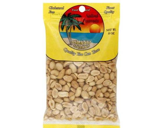 Order Island Snacks Salted Peanuts 7.5 oz  food online from Starway Liquor store, Bell Gardens on bringmethat.com