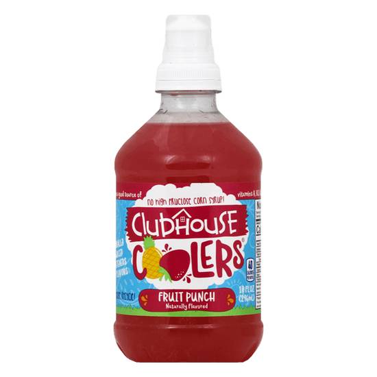 Order  Clubhouse Cooler Fruit Punch 10oz food online from Caseys Carry Out Pizza store, Council Bluffs on bringmethat.com