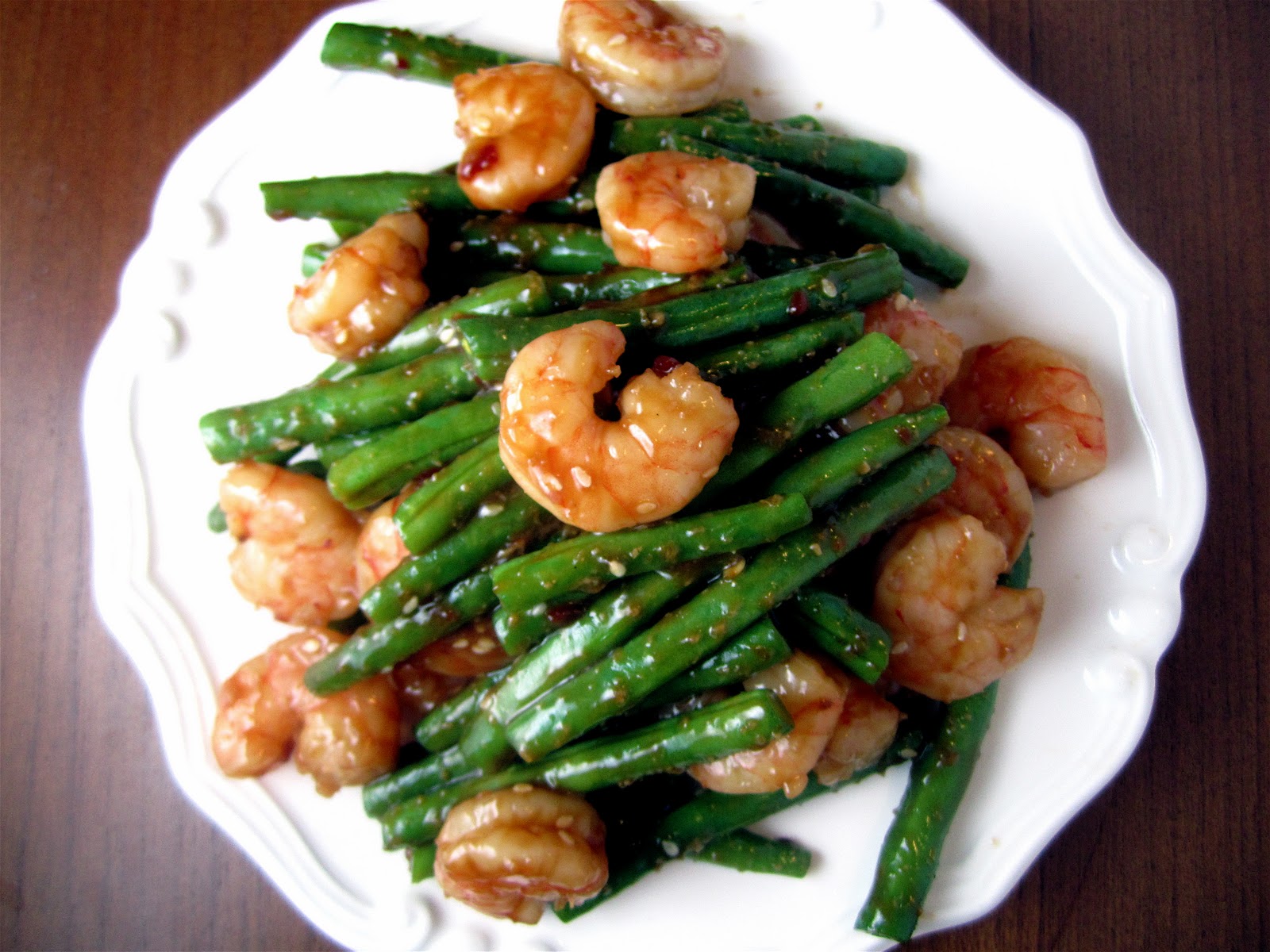 Order 95. Quart of Shrimp with String Beans food online from China Joy Restaurant store, Jacksonville on bringmethat.com