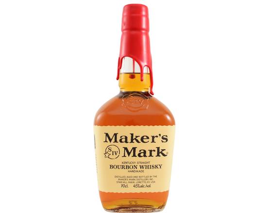 Order Maker's Mark, 750mL bourbon (45.0% ABV) food online from Van Ness Liquors store, San Francisco on bringmethat.com