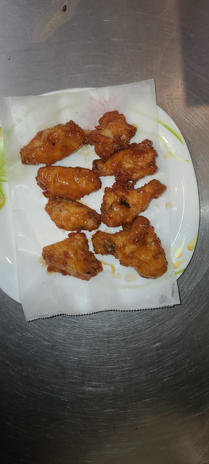 Order 10 PCS--HOT BUFFALO CHICKEN WING-DINGS (1st & 2nd joint) food online from Juice store, Brooklyn on bringmethat.com