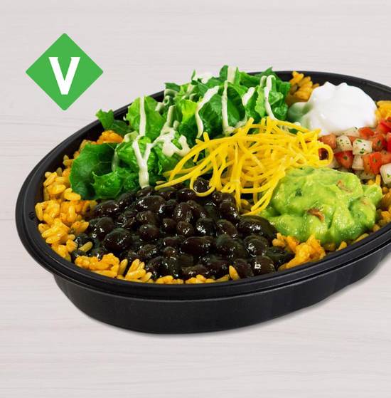 Order Power Menu Bowl - Veggie food online from Taco Bell store, Orange on bringmethat.com