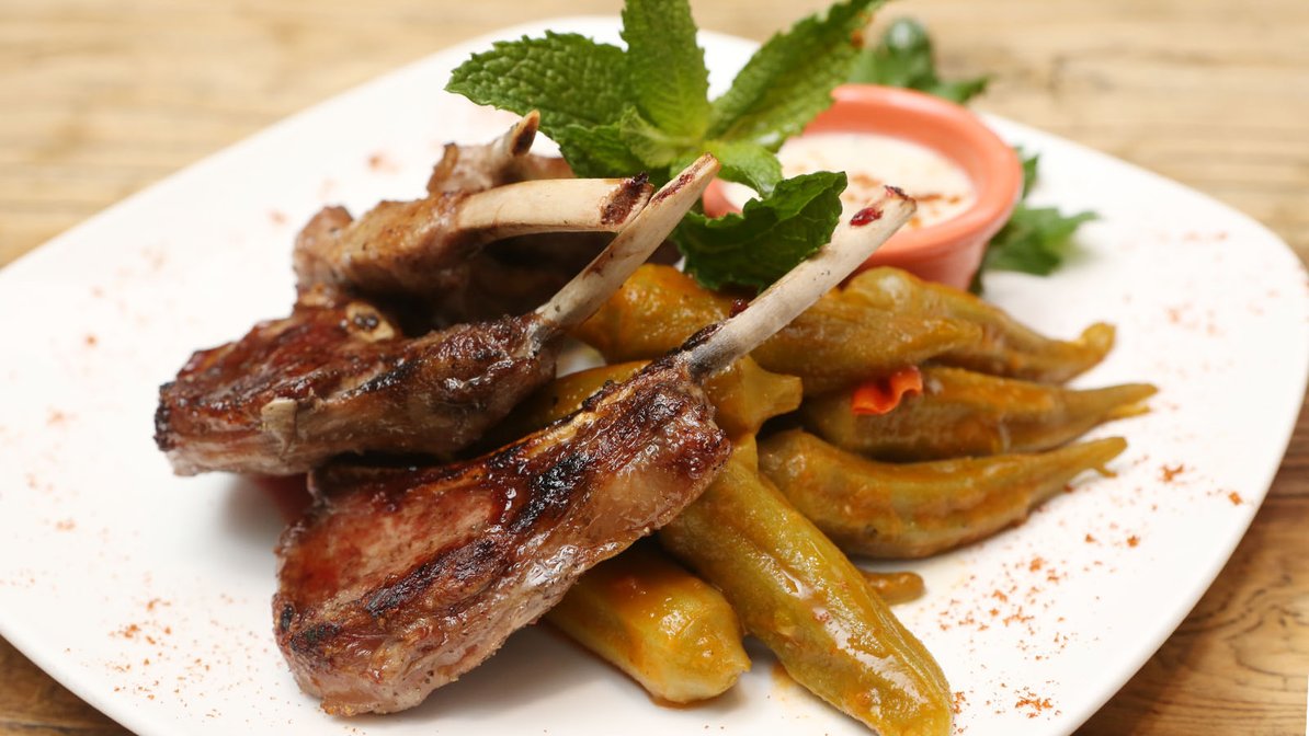 Order Grilled Lamb Chops food online from Medi Wine Bar store, New York on bringmethat.com