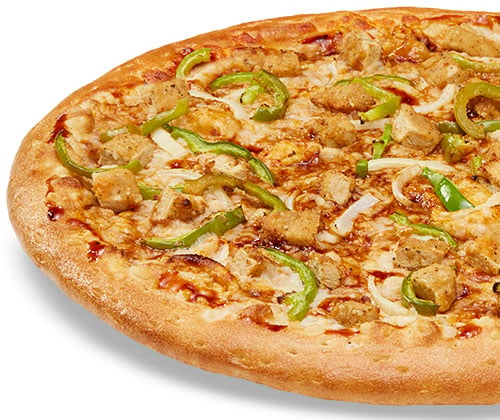 Order Vegan Korean BBQ Chicken-less Topper Pizza food online from Toppers Pizza store, Madison on bringmethat.com