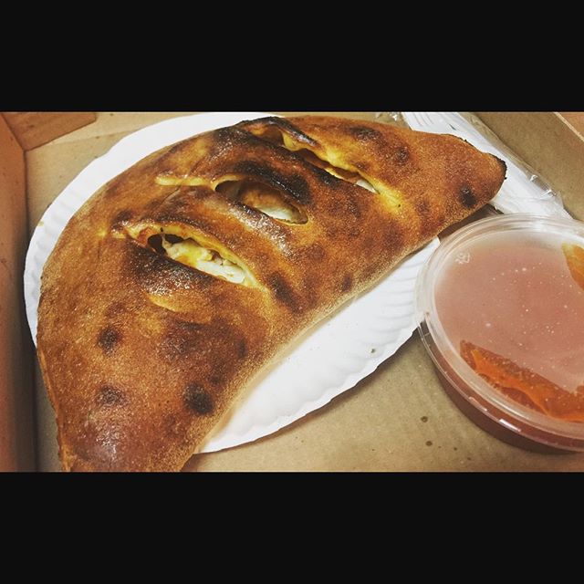 Order Buffalo Chicken Calzone food online from Husky Pizza store, Coventry on bringmethat.com