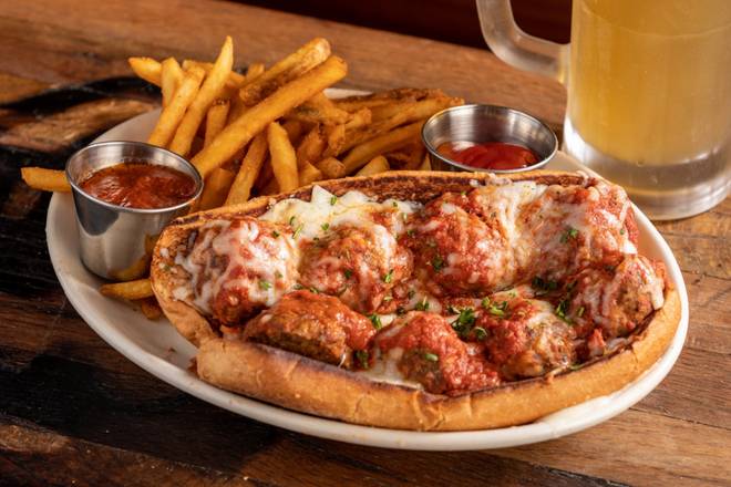 Order Spicy Meatball Parmesan food online from Twin Peaks store, Indianapolis on bringmethat.com