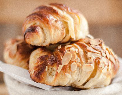 Order Ham and Cheese Croissant food online from Madame tomate store, Manhattan Beach on bringmethat.com