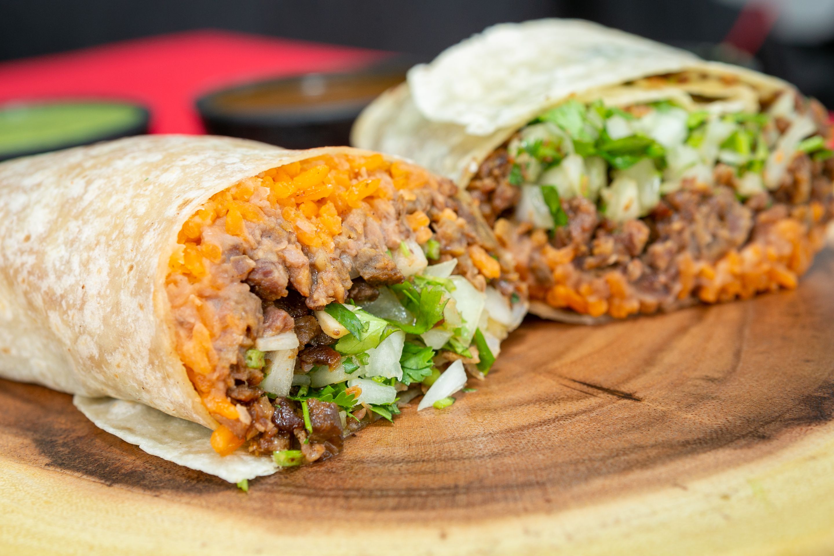 Order Burrito food online from Tacos Super Gallito store, San Pedro on bringmethat.com